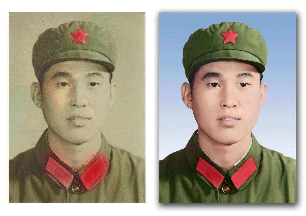 竟陵街道破损照片修复-18